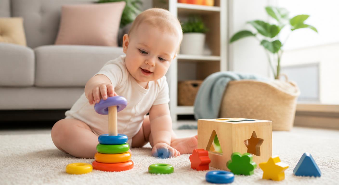 איך לבחור צעצועים חינוכיים לתינוקות שבאמת עוזרים להם להתפתח?