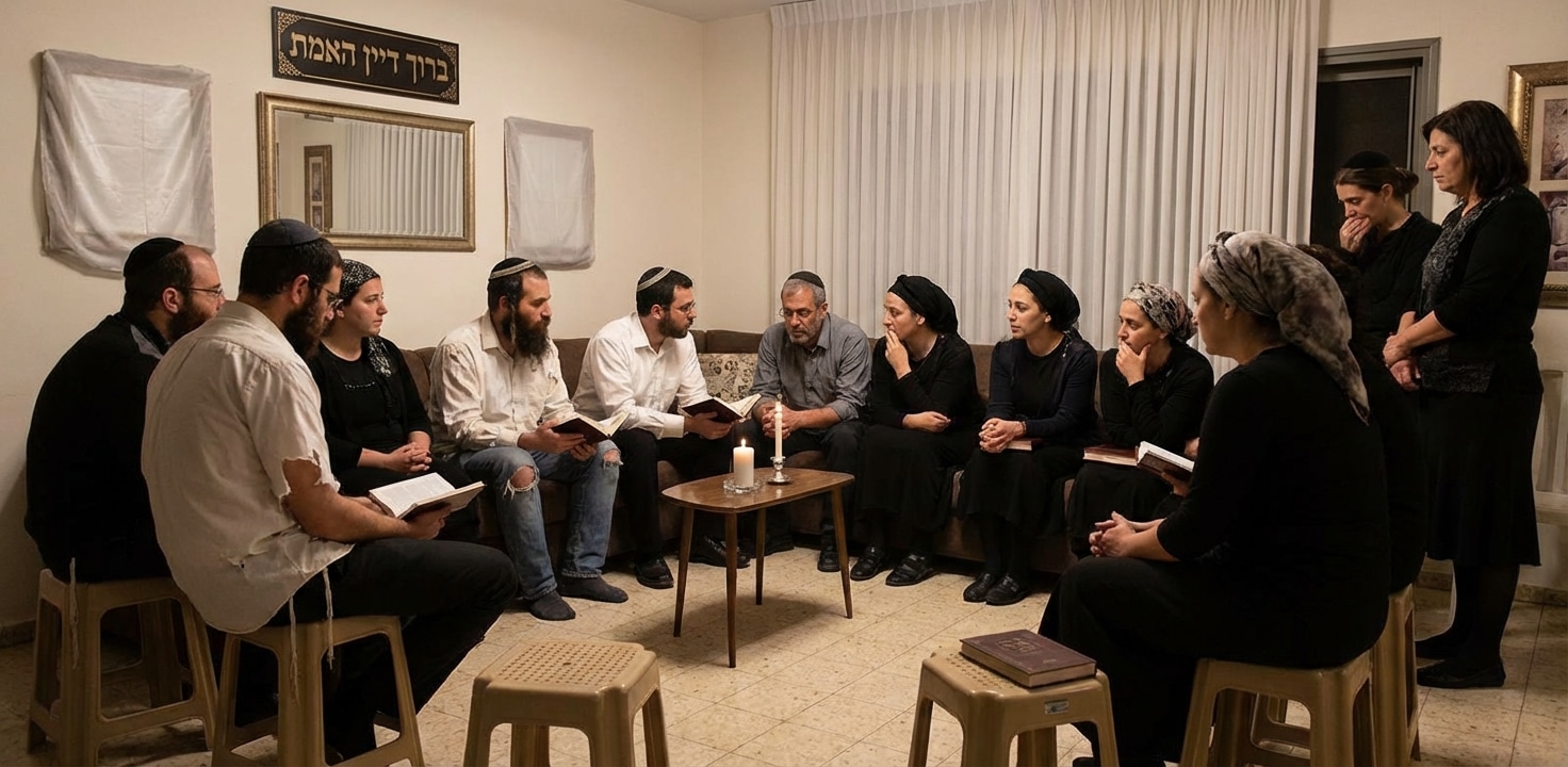ישיבת שבעה: מנהגים ודינים